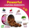 Dog UTI Treatment Cranberry Supplement & Bladder Control for Dogs Urinary Tract Infection Incontinence Pill Bladder Stones UTI Medicine Treats 120 Sof